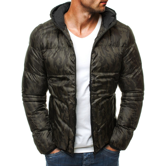 Chaqueta Camuflada con Capucha para Hombre - Algodón Manga Larga - Image 15