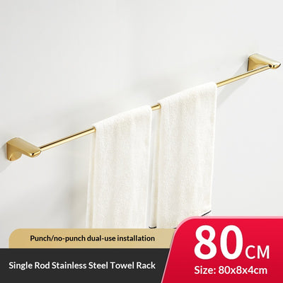 Repisa de Baño Estilo Francés Dorada Premium sin Taladro - Image 20