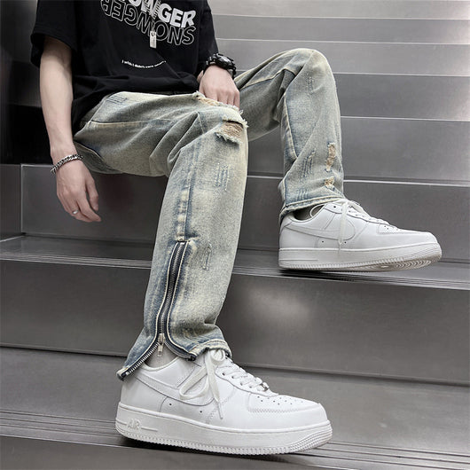 Jeans Holgados para Hombre con Cierre Lateral - Colección Primavera Verano - Image 5