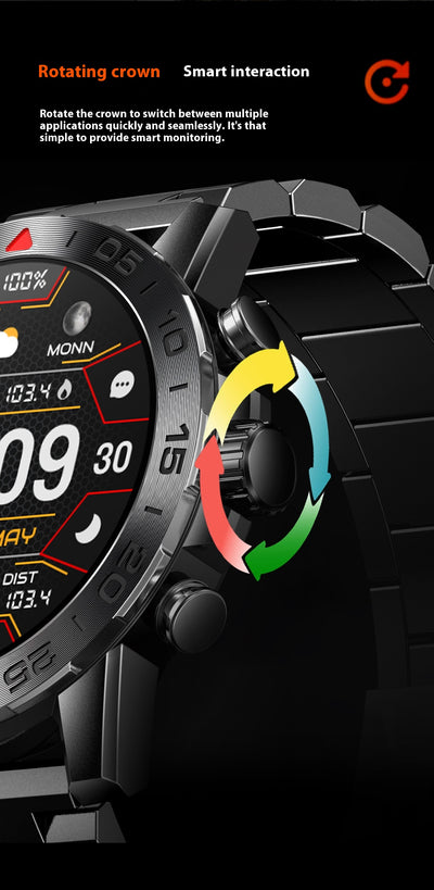 Reloj Inteligente con Llamadas Bluetooth, Monitoreo Cardíaco y Múltiples Deportes - Image 14
