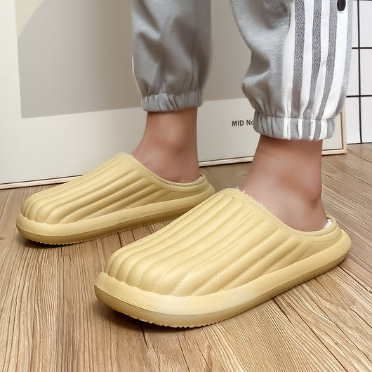 Pantuflas de Algodón Impermeables para Niños - Suela Gruesa Antideslizante - Image 4