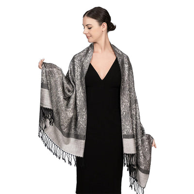 Elegante Chal Ligero de Lujo - Envolvente de Imitación Cashmere para Mujer - Image 17
