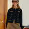 Cardigan Tejido con Bordados Dulces para Mujer