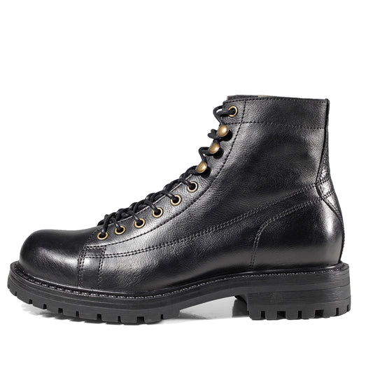 Botas Martin para Hombre Cuero Premium Alto Retro Forro Térmico Suela Reforzada - Image 2