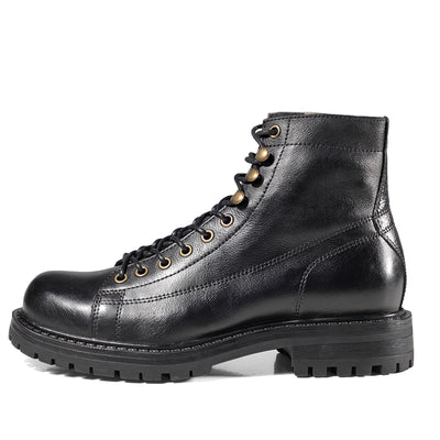 Botas Martin para Hombre Cuero Premium Alto Retro Forro Térmico Suela Reforzada - Image 2