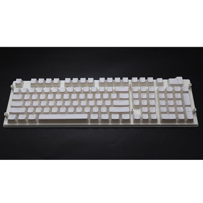 Teclado Mecánico Pudding 108 Teclas PBT104 - Diseño Translúcido Efecto Leche Bicolor - Image 30