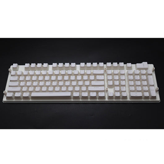 Teclado Mecánico Pudding 108 Teclas PBT104 - Diseño Translúcido Efecto Leche Bicolor - Image 30