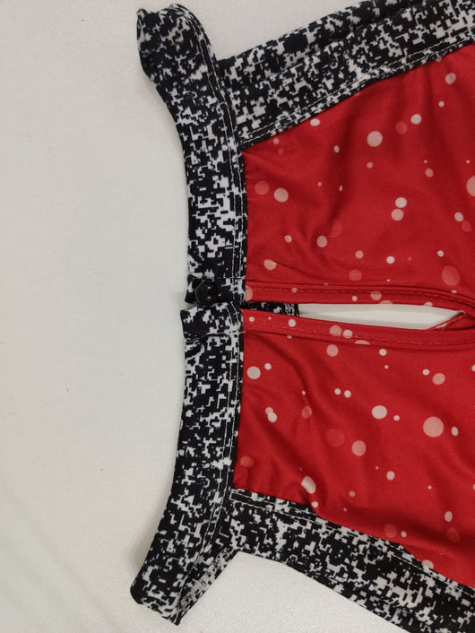Blusa Hombros Descubiertos Talla Grande con Mangas Farol Estampada - Image 12