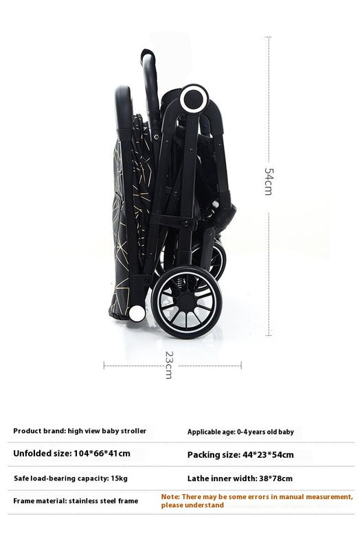 Carrito de Paseo Ultraligero Tipo Tirador para Verano - 4 Ruedas - Image 20