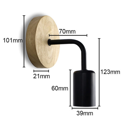 Lámpara de Pared Hierro Forjado Diseño Minimalista - Image 3