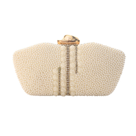 Bolso de Noche Elegante con Cuentas y Cierre Seguro - Image 2