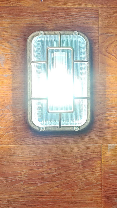 Luminaria Decorativa Industrial Retro de Aluminio Fundido para Exteriores - Image 17