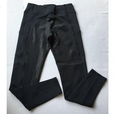 Pantalones Ecuestres Otoño-Invierno de Alto Rendimiento para Adultos y Niños - Image 9