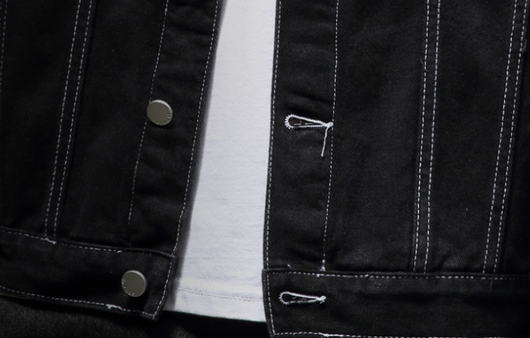 Chaqueta Casual Negra para Otoño - Estilo Versátil - Image 8