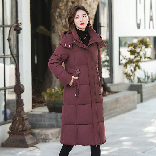 Abrigo de Algodón Grueso Cálido Talla Grande Holgado para Invierno - Image 12