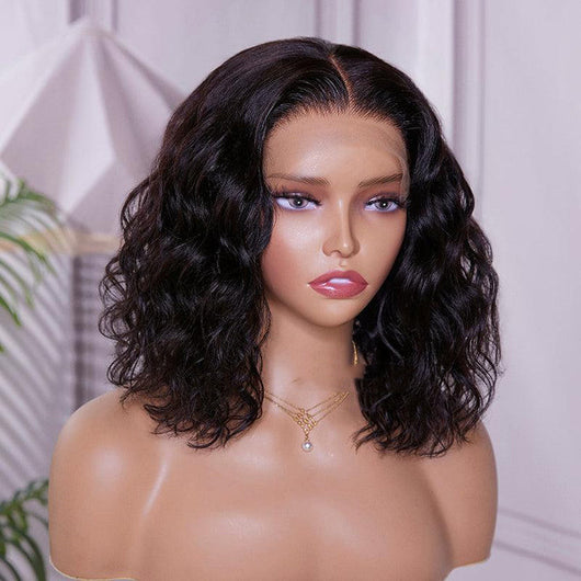 Peluca Frontal con Encaje para Mujer - Estilo Casual y Natural - Image 9