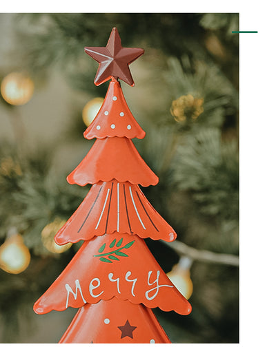 Árbol de Navidad de Metal para Ventana - Adorno Decorativo del Hogar - Image 10