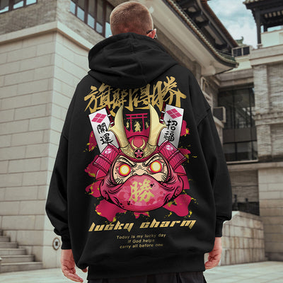 Sudadera Hoodie Oversize Plus con Forro Polar National Tide - Image 8