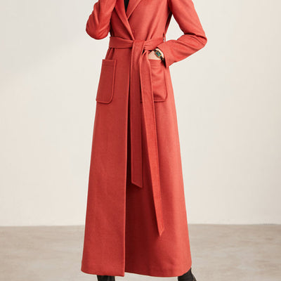 Abrigo de Lana Reversible Slim Fit Bicolor - Image 9