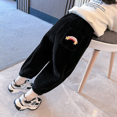 Pantalones Holgados de Forro Polar para Niñas - Comodidad y Calidez - Image 13