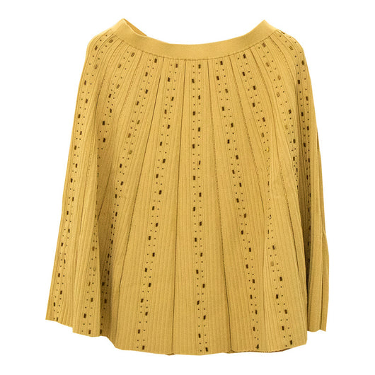 Falda Plisada de Cintura Alta con Detalles Brillantes - Estilo Ejecutivo - Image 5