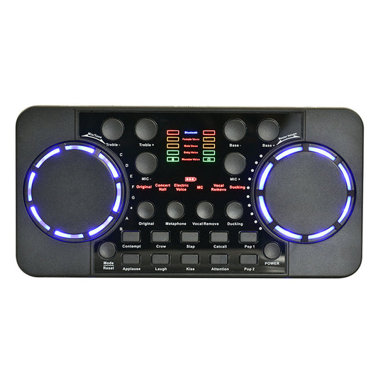 Tarjeta de Sonido en Vivo para Móvil y Computadora