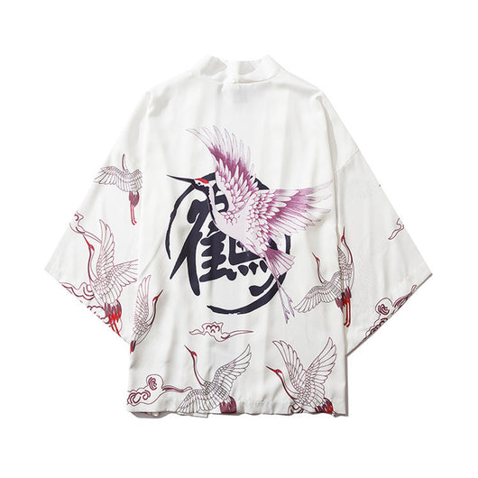 Cardigan Hanfu Estilo Antiguo Tang - Diseño Graffiti Fusión Oriental - Image 9