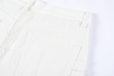 Pantalón Cinco Puntos con Detalle de Borlas Diseño Exclusivo - Image 10