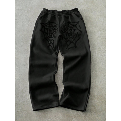 Pantalones Rectos Holgados de Diseño Contemporáneo para Hombre - Image 14