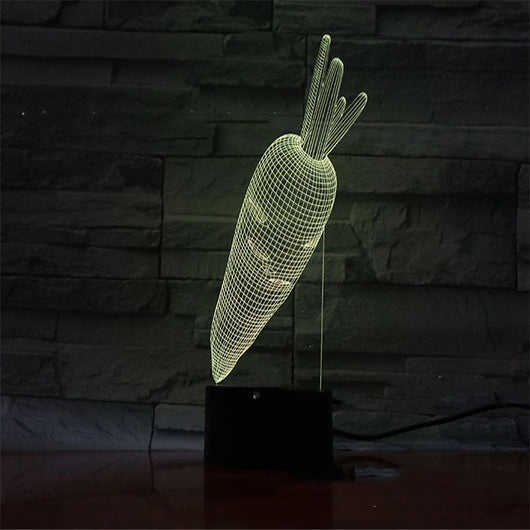 Lámpara LED 3D con Control Remoto Táctil para Dormitorio - Image 16