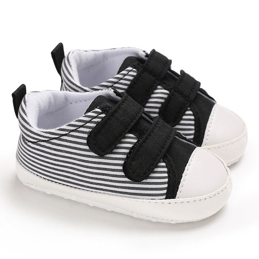 Zapatos Casuales Antideslizantes con Rayas y Velcro - Image 11
