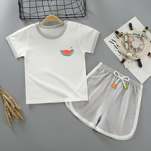 Conjunto Infantil de Dos Piezas en Algodón con Manga Corta - Image 12