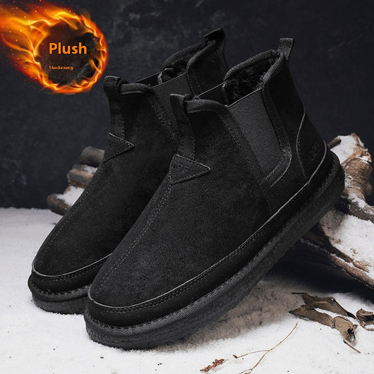 Botas Térmicas de Invierno para Hombre - Zapatos Deportivos Cálidos Tipo Tobillero - Image 5