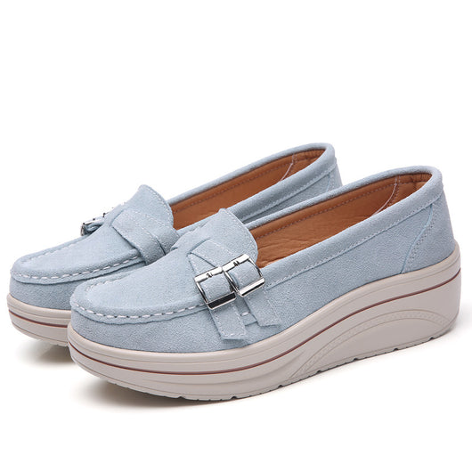 Zapatos Plataforma Mujer Estilo Europeo Americano - Image 4