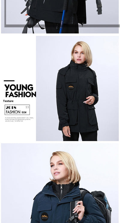 Abrigo de Invierno 3 en 1 con Forro Desmontable de Plumón y Algodón - Image 19