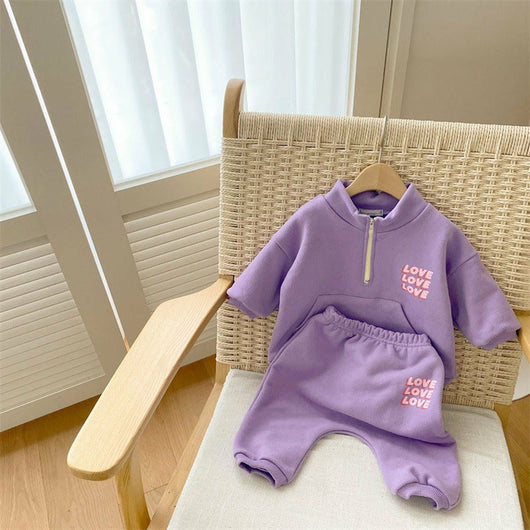 Conjunto Infantil Primavera Amor - Sudadera y Pantalón de Ocio - Image 8