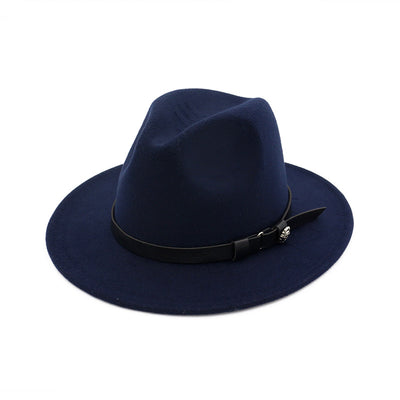 Sombrero Jazz de Ala Recta en Fieltro - Image 5