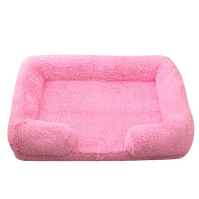 Cama Redonda Acolchada para Mascotas - Diseño Invierno - Image 5