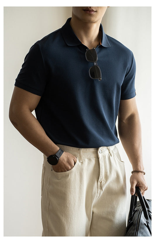 Polo Clásico Americano de Algodón Transpirable - Image 13