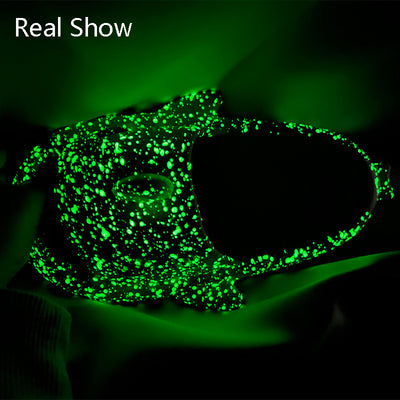Pantuflas Tiburón con Luz Nocturna Diseño Noche Estrellada - Zapatillas de Casa para Parejas - Image 3