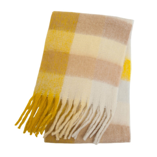 Bufanda Gruesa Cuadros Otoño Invierno - Diseño Multicolor Elegante - Image 31