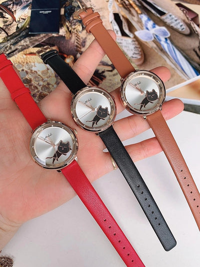 Reloj Elegante para Estudiantes - Diseño Moderno Gatito - Image 20
