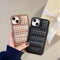 Funda de Teléfono Pied de Poule Pantalla Completa en Silicona