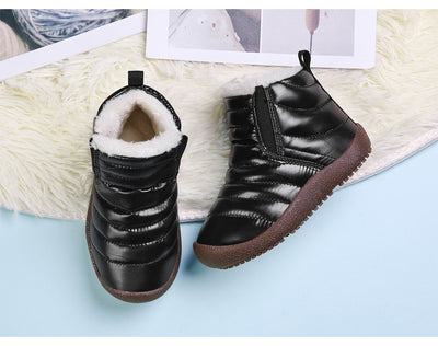 Botas de Nieve Infantiles con Forro de Cachemira Deportivo - Image 16