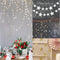 Guirnalda Decorativa de 4 Metros con Estrellas y Flores de Cartulina Perlada para Eventos