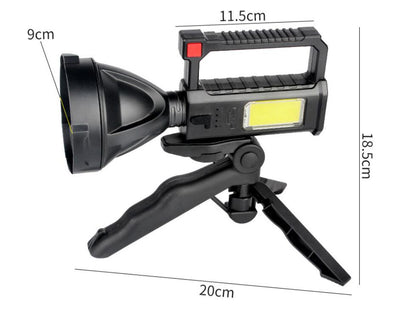 Linterna LED de Camping Portátil con Soporte - Alta Potencia para Pesca y Aventura - Image 6
