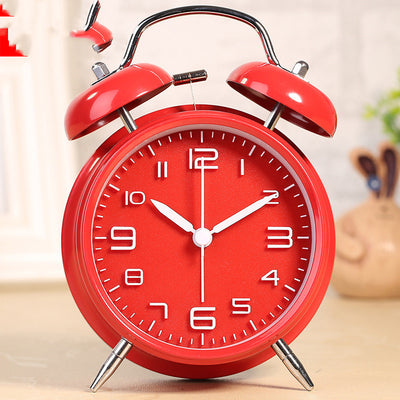 Reloj Despertador Digital 3D con Doble Campana Silencioso para Estudiantes - Image 3