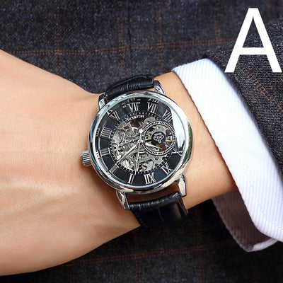 Reloj Automático Mecánico para Hombre Sumergible con Diseño Esqueletado - Image 6