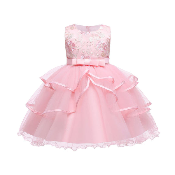 Vestido Infantil de Malla Transpirable para Niñas - Image 3
