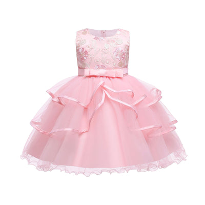 Vestido Infantil de Malla Transpirable para Niñas - Image 3